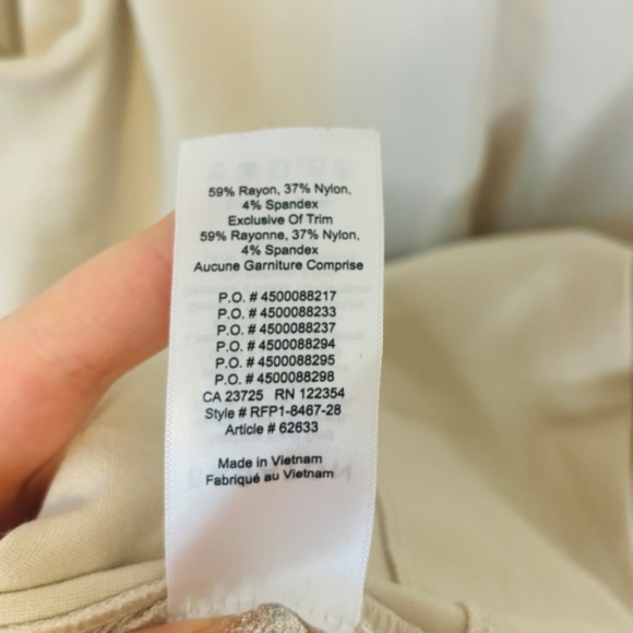 Aritzia Babaton Cream Miguel Sheath dress Sz 8 - Picture 5 of 8